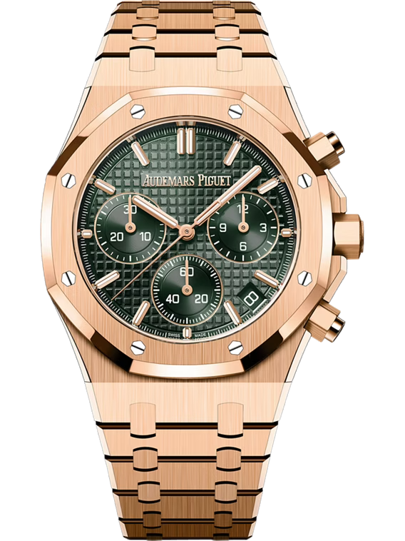 AUDEMARS PIGUET ROYAL OAK SELFWINDING CHRONOGRAPH 41MM 18-CARAT PINK GOLD