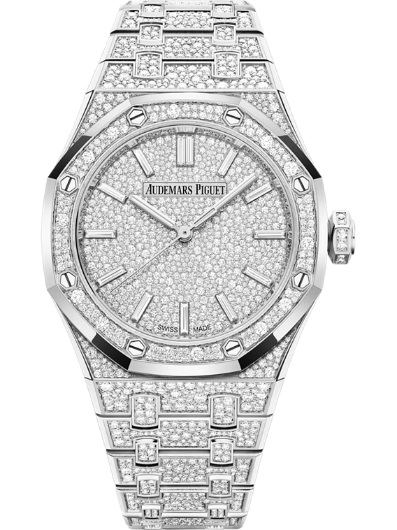 AUDEMARS PIGUET ROYAL OAK SELFWINDING 37MM 18-CARAT WHITE GOLD