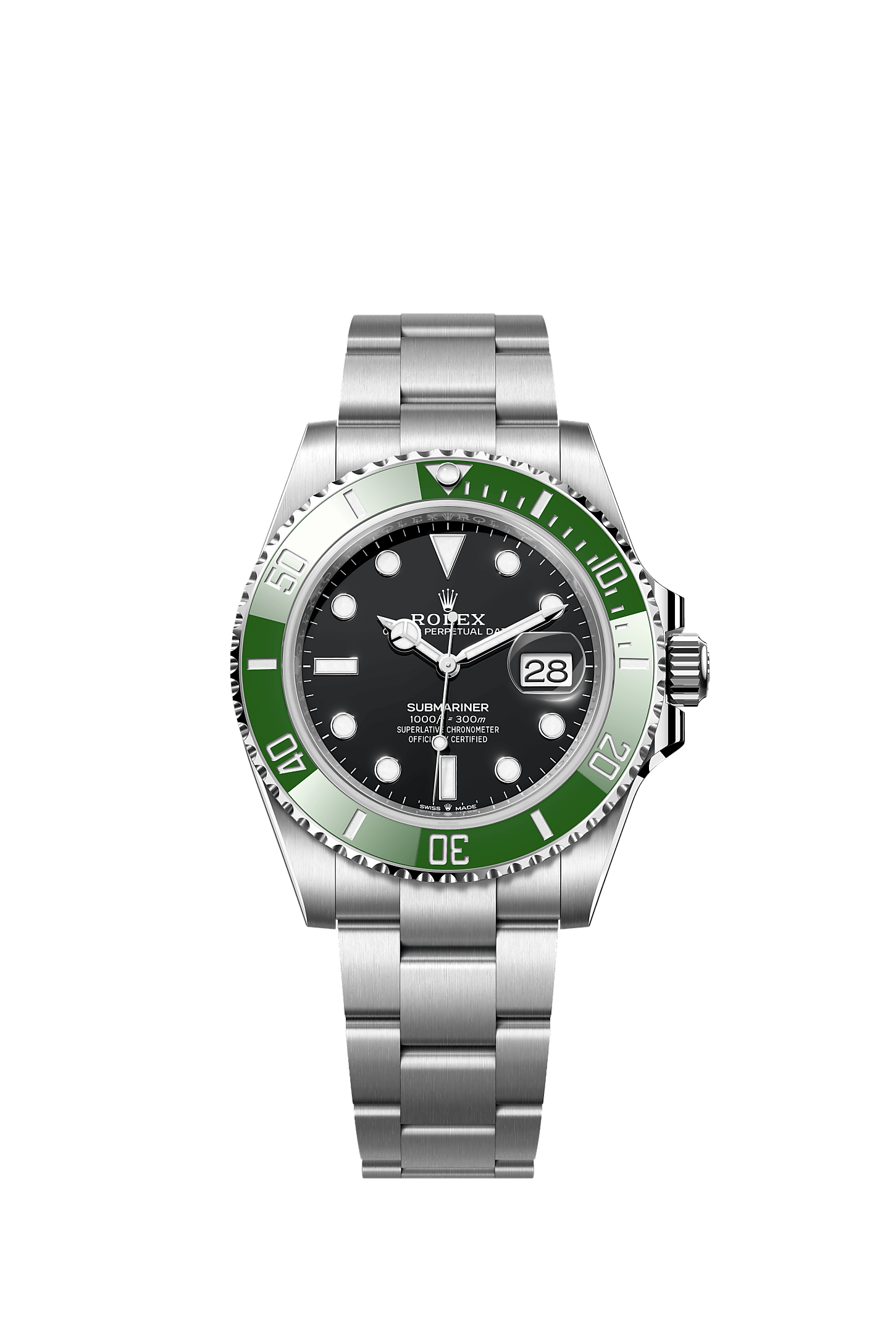 ROLEX SUBMARINER "STARBUCKS/KERMIT" 41MM BLACK DIAL GREEN BEZEL 126610LV – NEW 2025 / 2026