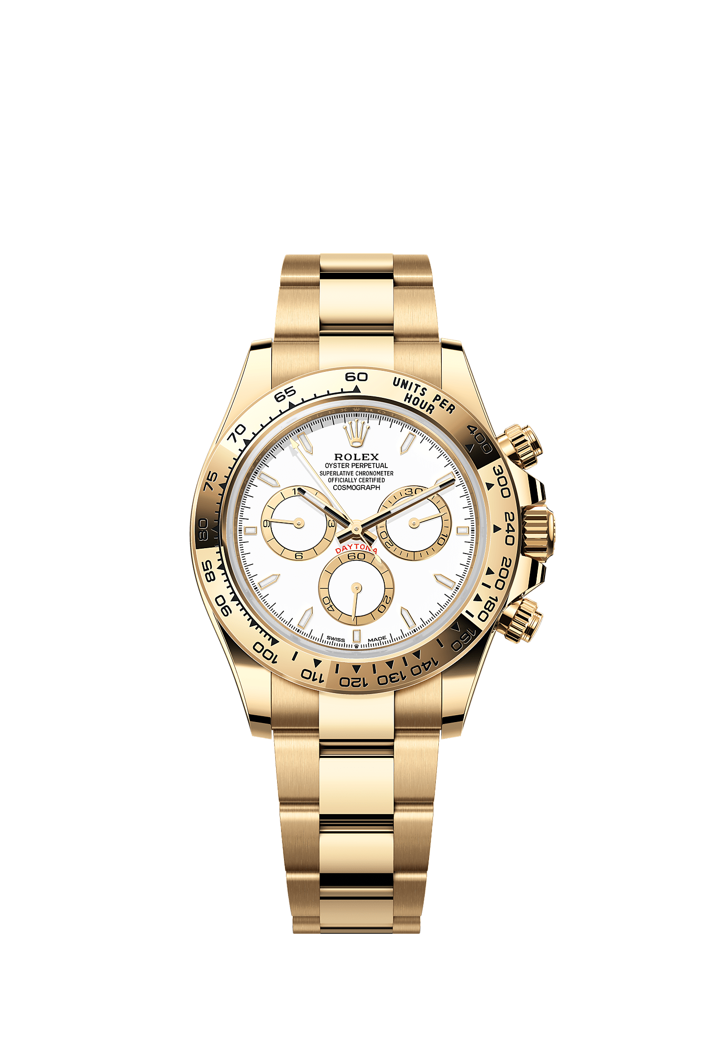 ROLEX COSMOGRAPH DAYTONA 40MM YELLOW GOLD WHITE DIAL 126508 – NEW 2025 / 2026