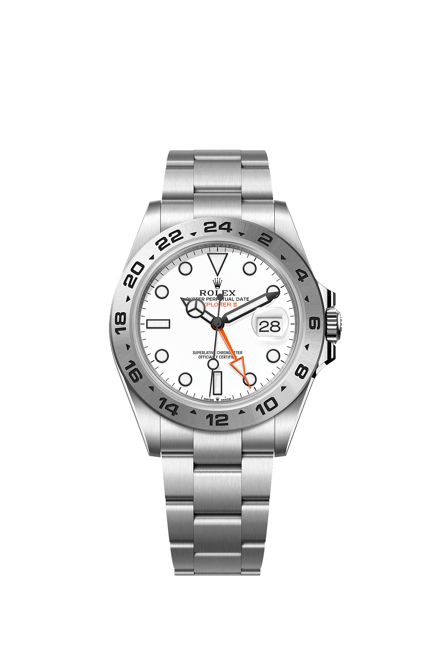 ROLEX EXPLORER II 42MM WHITE “POLAR” DIAL 226570