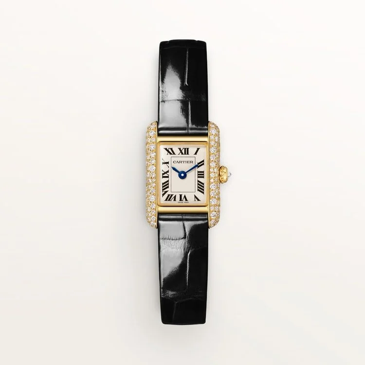 CARTIER TANK LOUIS CARTIER QUARTZ YELLOW GOLD WJTA0073