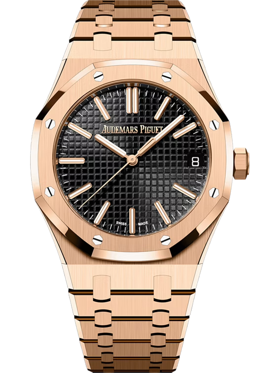 AUDEMARS PIGUET ROYAL OAK SELFWINDING 41MM 18-CARAT PINK GOLD