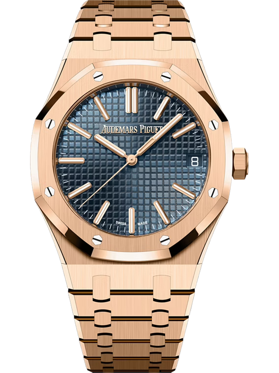 AUDEMARS PIGUET ROYAL OAK SELFWINDING 41MM 18-CARAT PINK GOLD