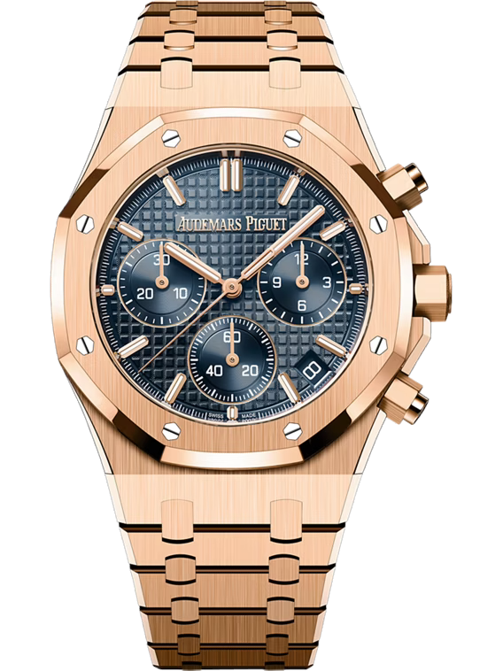 AUDEMARS PIGUET ROYAL OAK SELFWINDING CHRONOGRAPH 41MM 18-CARAT PINK GOLD