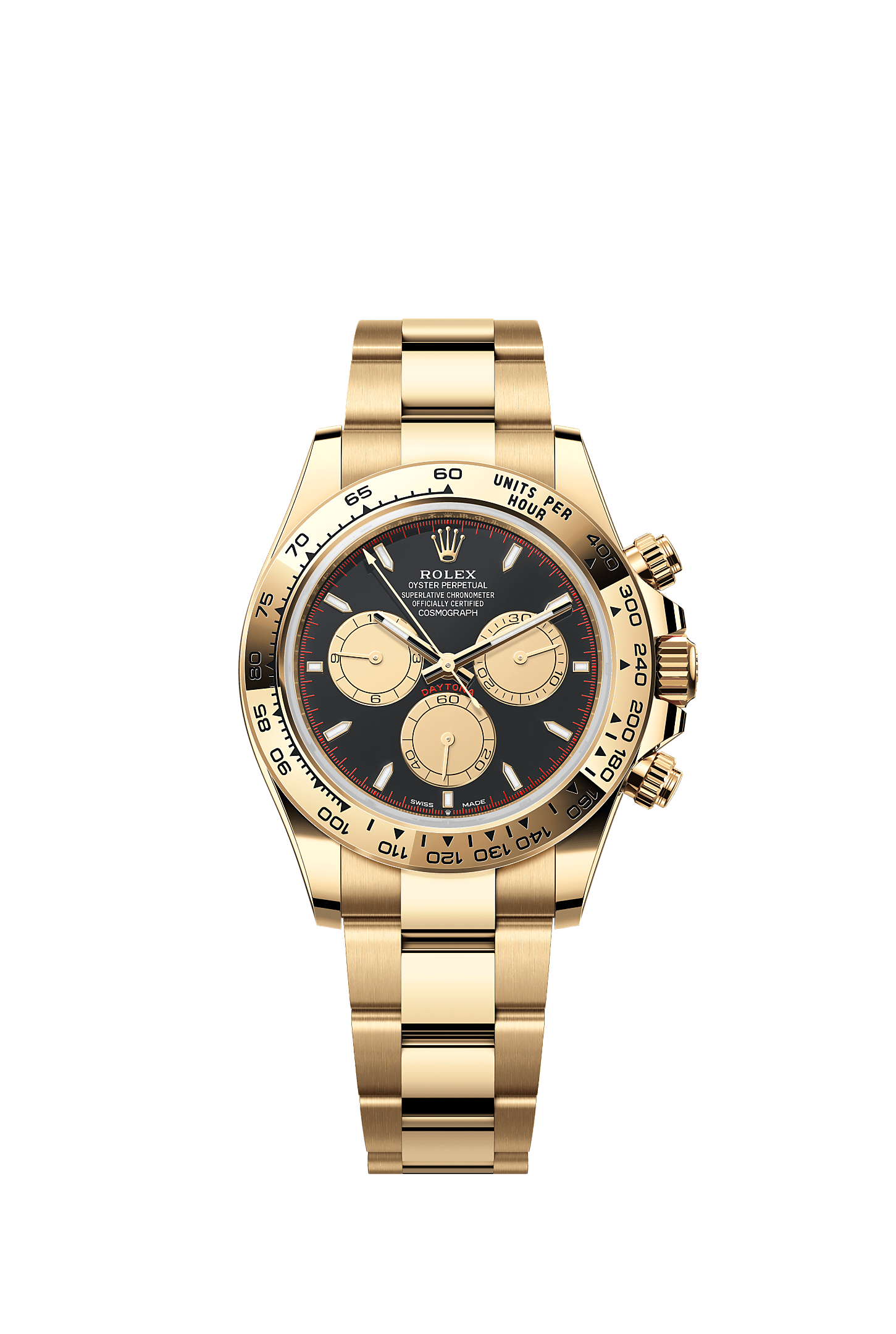 ROLEX COSMOGRAPH DAYTONA "PAUL NEWMAN" 40MM YELLOW GOLD BLACK DIAL 126508 – NEW 2025 / 2026