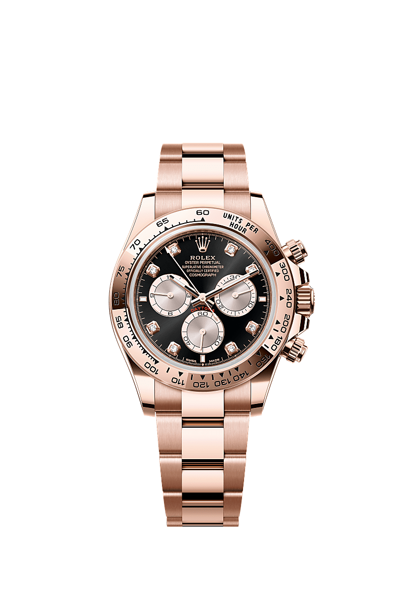 ROLEX COSMOGRAPH DAYTONA 40MM EVEROSE GOLD BLACK DIAMOND DIAL 126505 – NEW 2025 / 2026