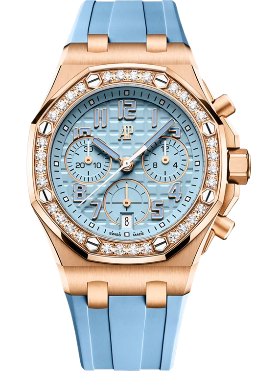 AUDEMARS PIGUET ROYAL OAK OFFSHORE SELFWINDING CHRONOGRAPH 37MM 18-CARAT PINK GOLD