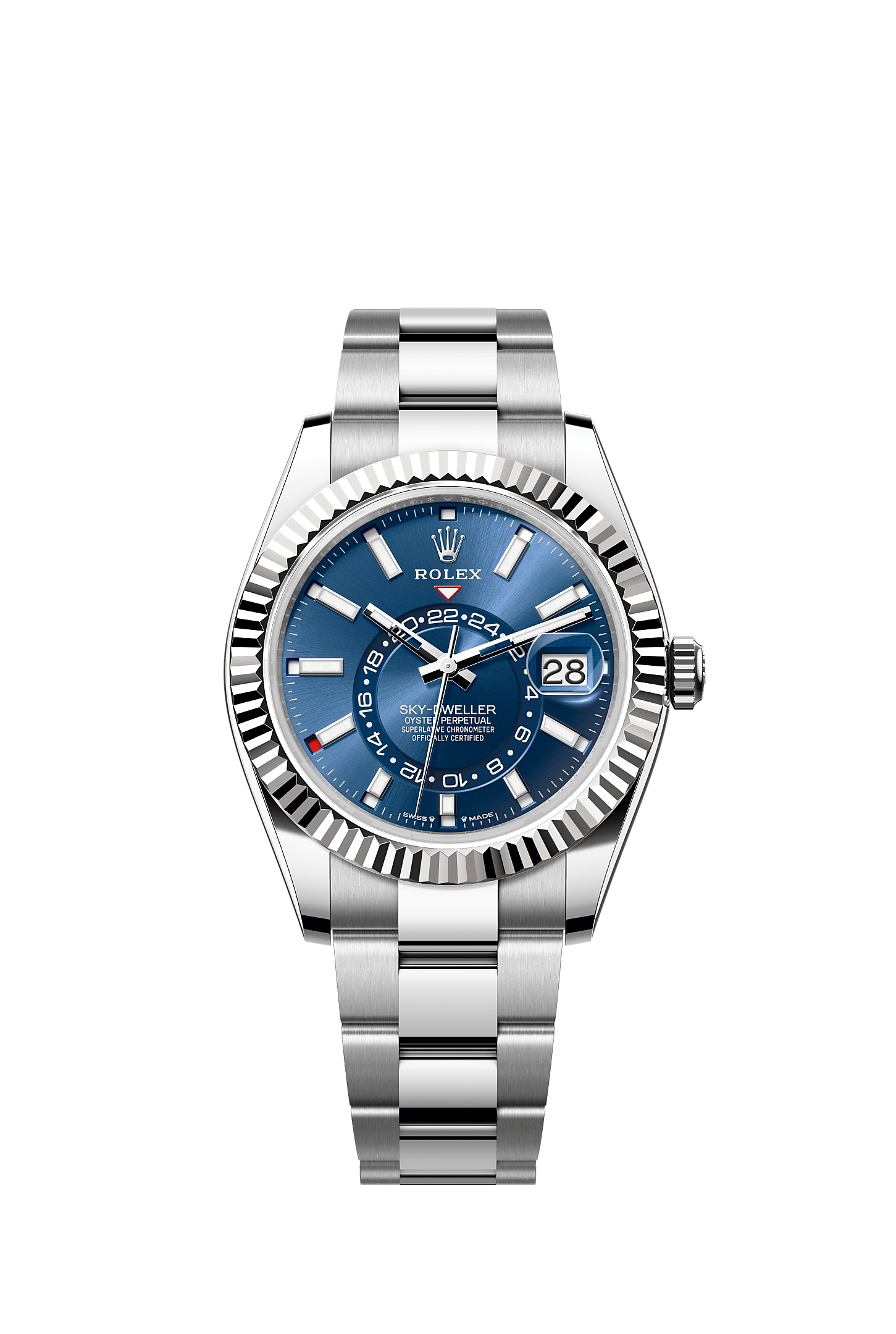 ROLEX SKY-DWELLER 42MM BLUE DIAL OYSTER BRACELET 336934 – NEW 2025 / 2026