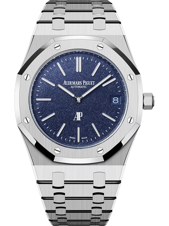 AUDEMARS PIGUET ROYAL OAK “JUMBO” EXTRA-THIN 39MM 18-CARAT WHITE GOLD
