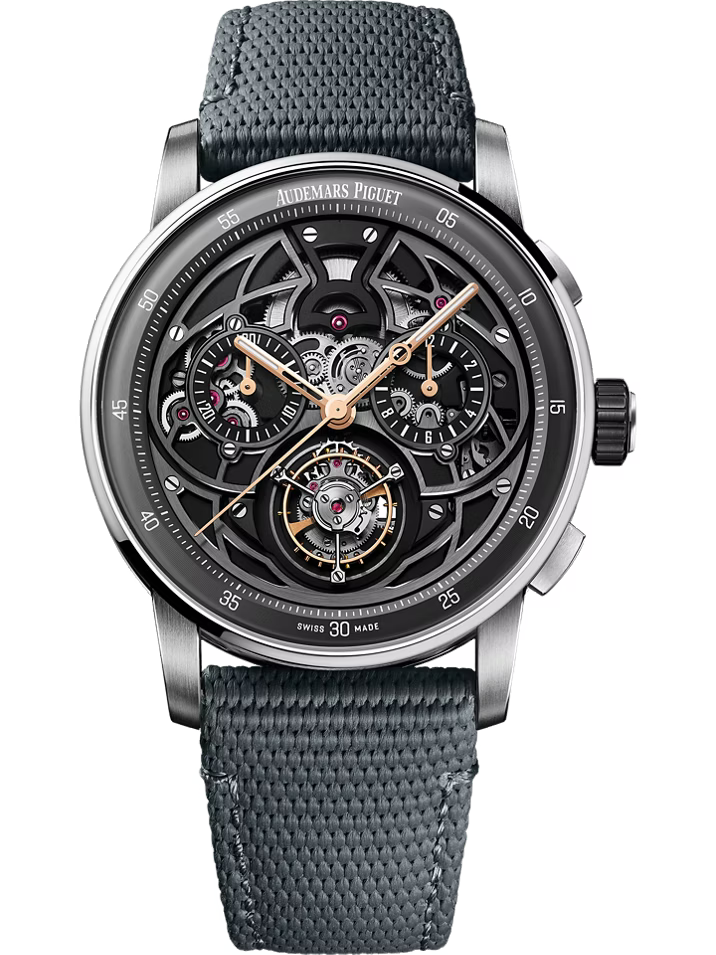 AUDEMARS PIGUET CODE 11.59 SELFWINDING FLYING TOURBILLON CHRONOGRAPH 41MM BLACK CERAMIC