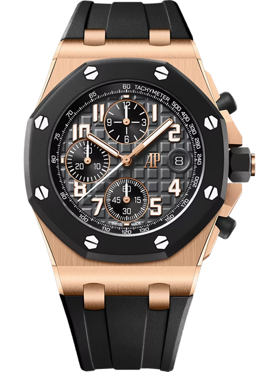 AUDEMARS PIGUET ROYAL OAK OFFSHORE SELFWINDING CHRONOGRAPH 42MM 18-CARAT PINK GOLD