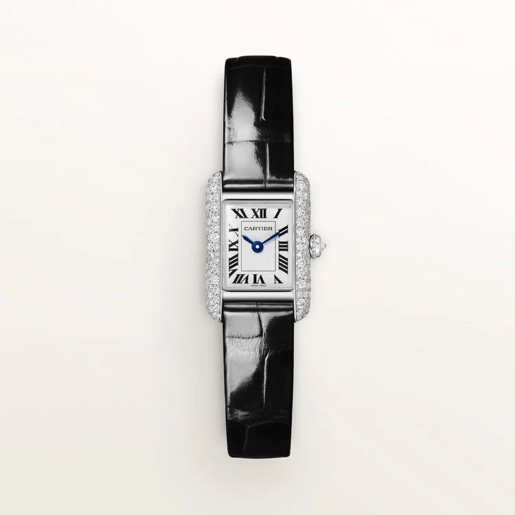 CARTIER TANK LOUIS CARTIER QUARTZ WHITE GOLD WJTA0078