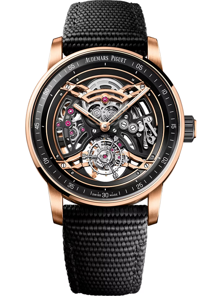 AUDEMARS PIGUET CODE 11.59 SELFWINDING FLYING TOURBILLON OPENWORKED 41MM BLACK CERAMIC