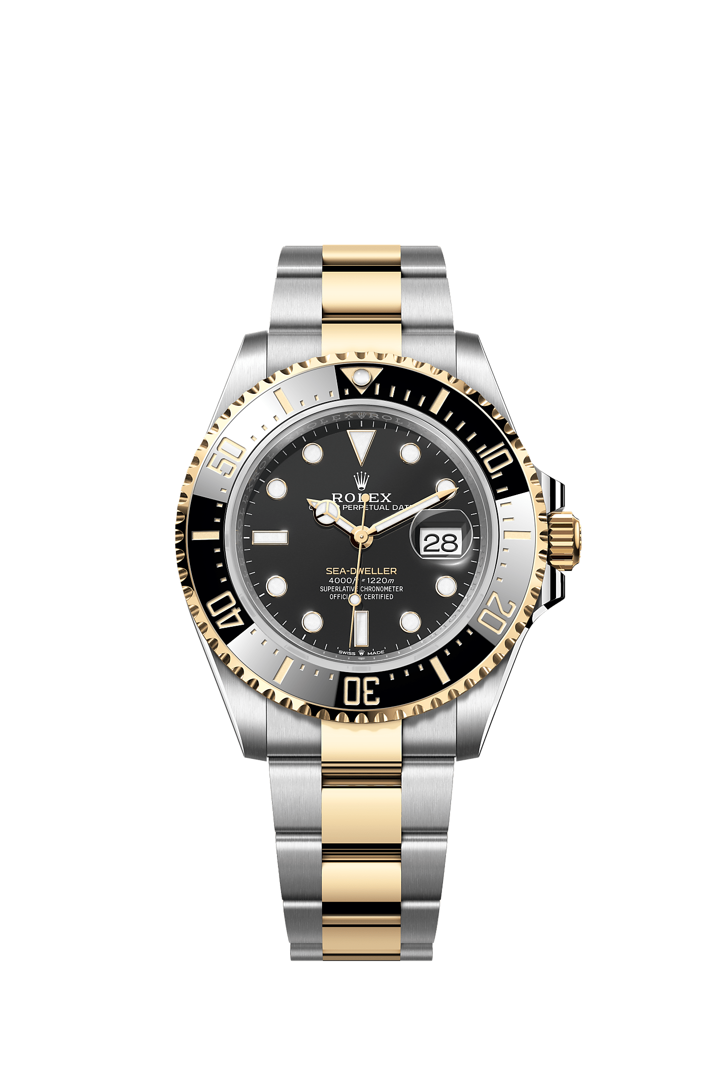 ROLEX SEA-DWELLER 43MM TWO-TONE YELLOW GOLD BLACK DIAL 126603 – NEW 2025 / 2026