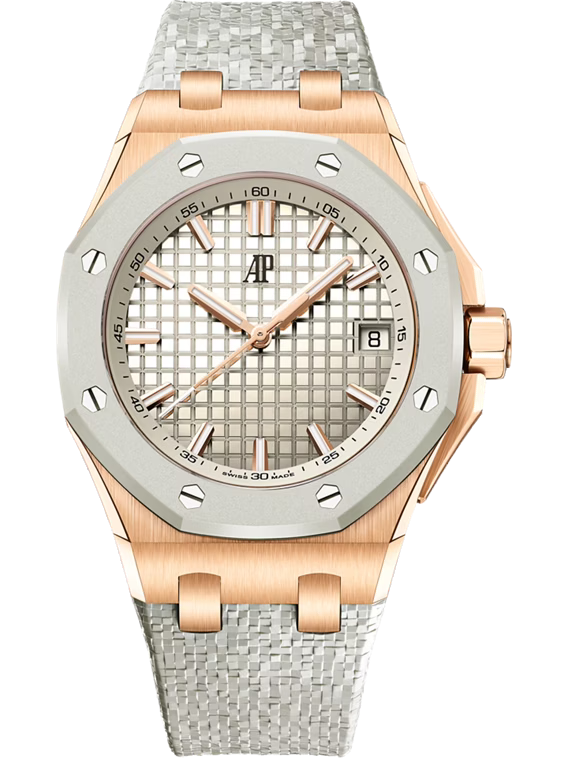 AUDEMARS PIGUET ROYAL OAK OFFSHORE SELFWINDING 37MM 18-CARAT PINK GOLD