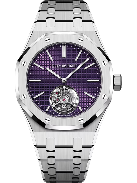 AUDEMARS PIGUET ROYAL OAK SELFWINDING FLYING TOURBILLON EXTRA-THIN (RD#3) 37MM STAINLESS STEEL