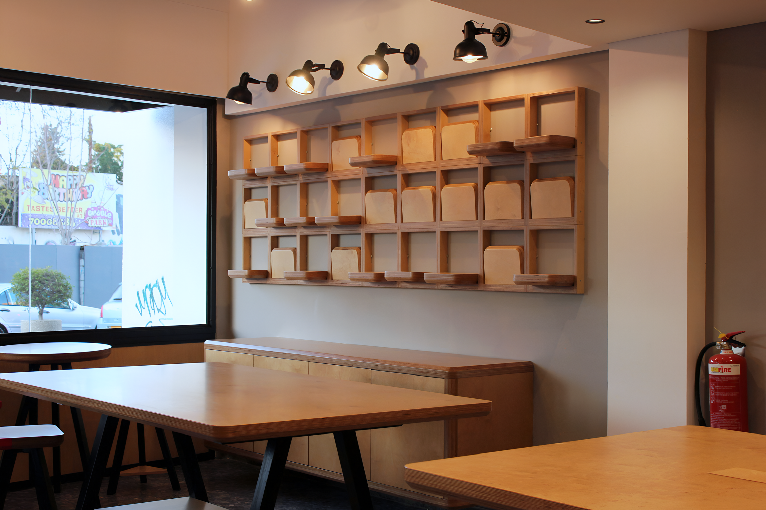 An image of the cafe.