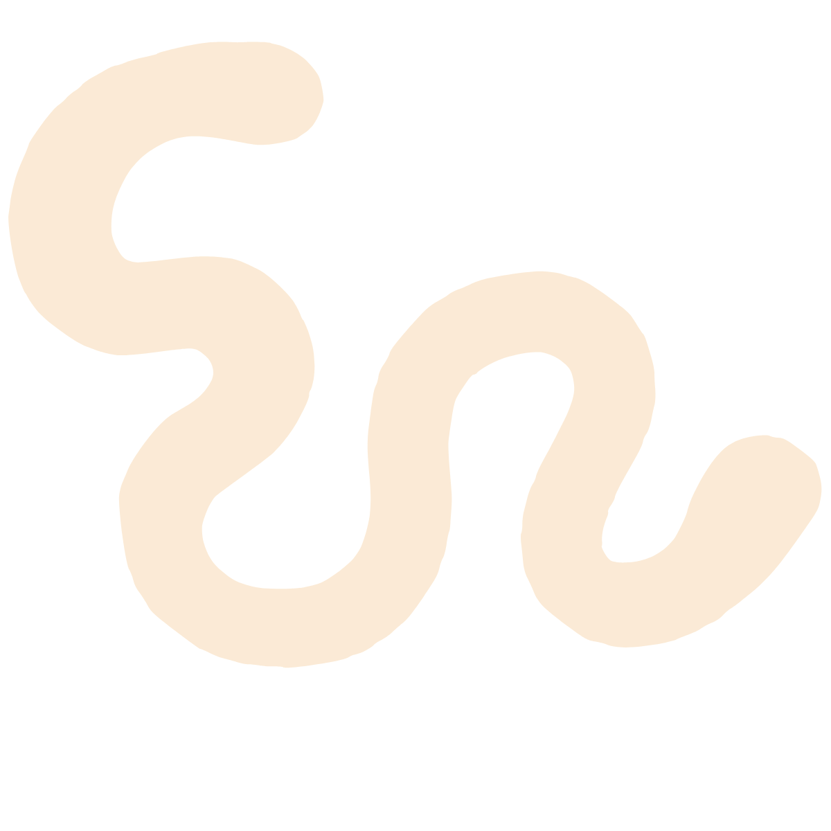Transparent abstract wavy line shape to represent Strong Roots OT in south NJ and Philadelphia where we provide maternal health and pediatric occupational therapy services.
