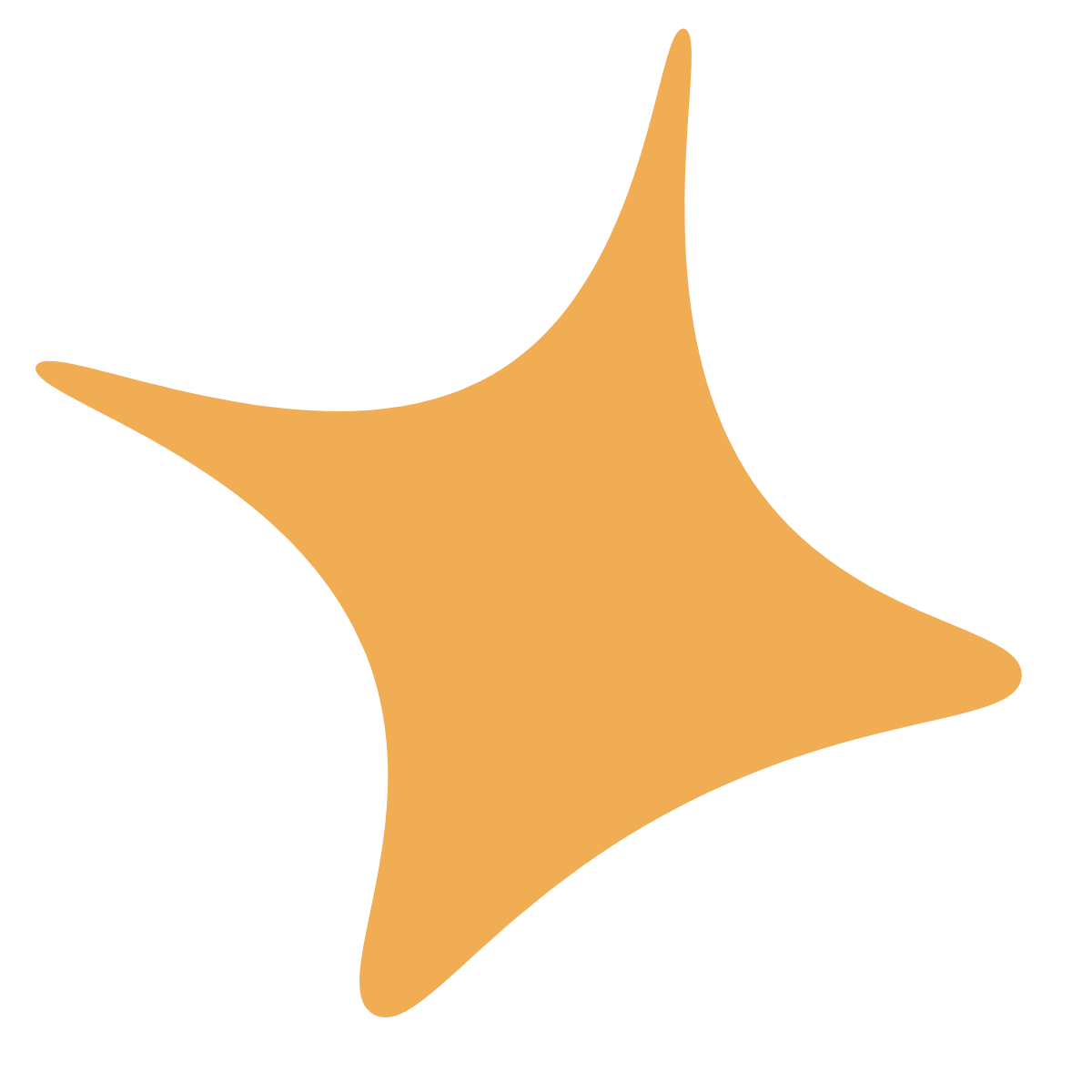 A dark yellow star shape to represent Strong Roots OT where we provide maternal health & pediatric occupational therapy services for women & kids in south New Jersey & Philadelphia.