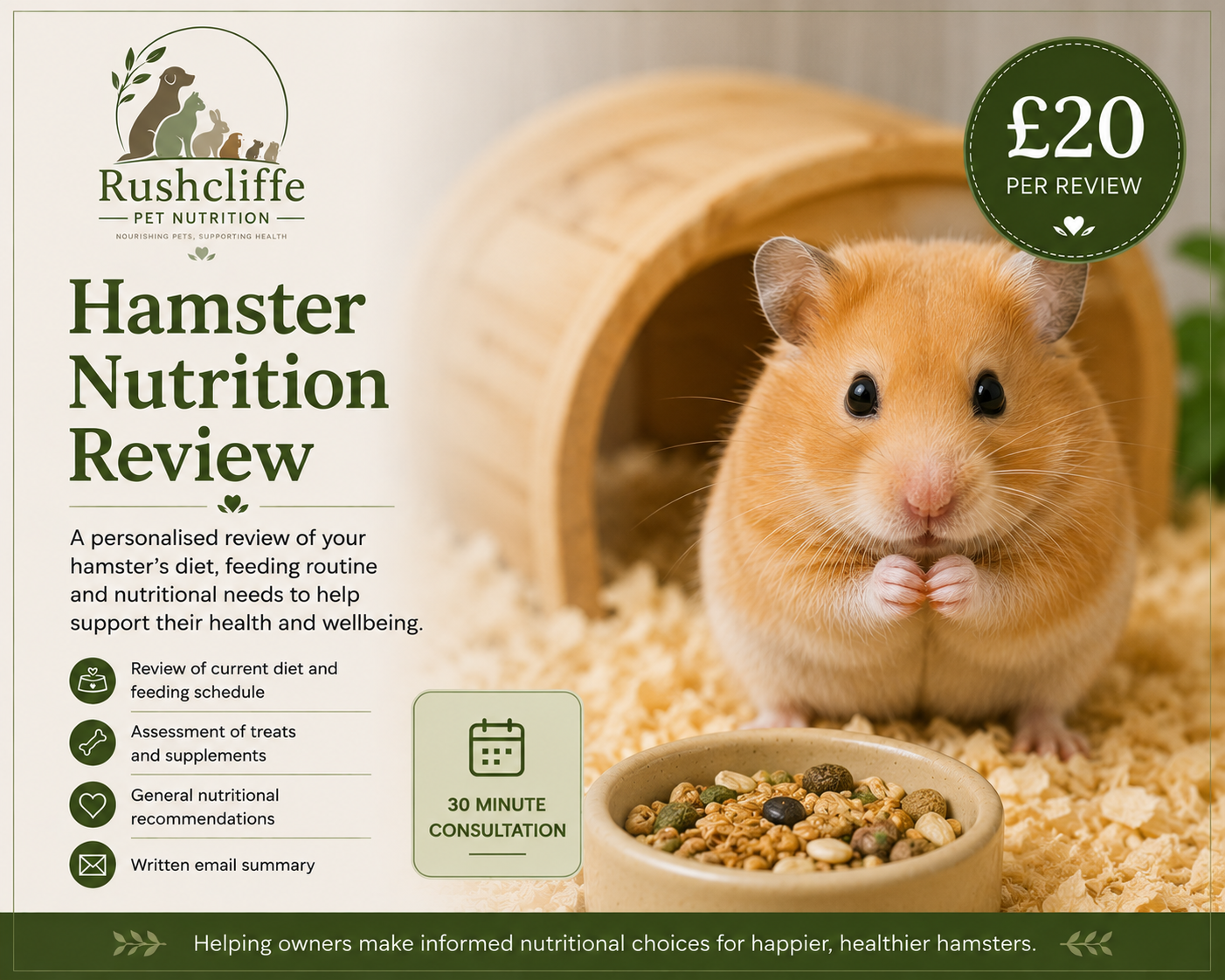 Hamster Nutrition Review