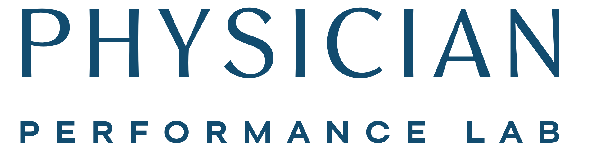 Physician performance lab logo.