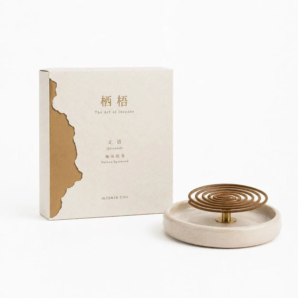 QUIETUDE Hainan Agarwood Coil Incense