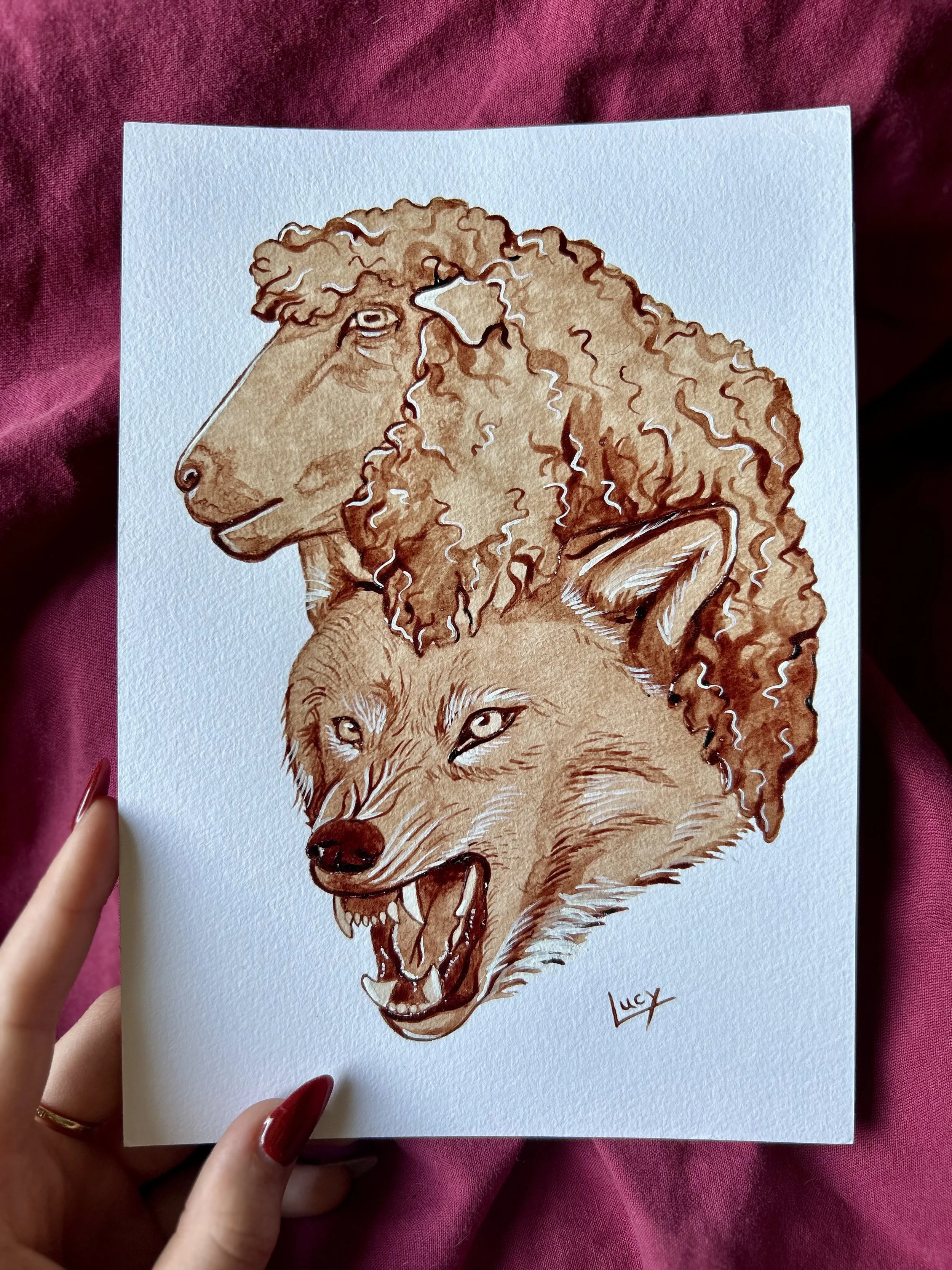 Wolf disguised as Sheep 
