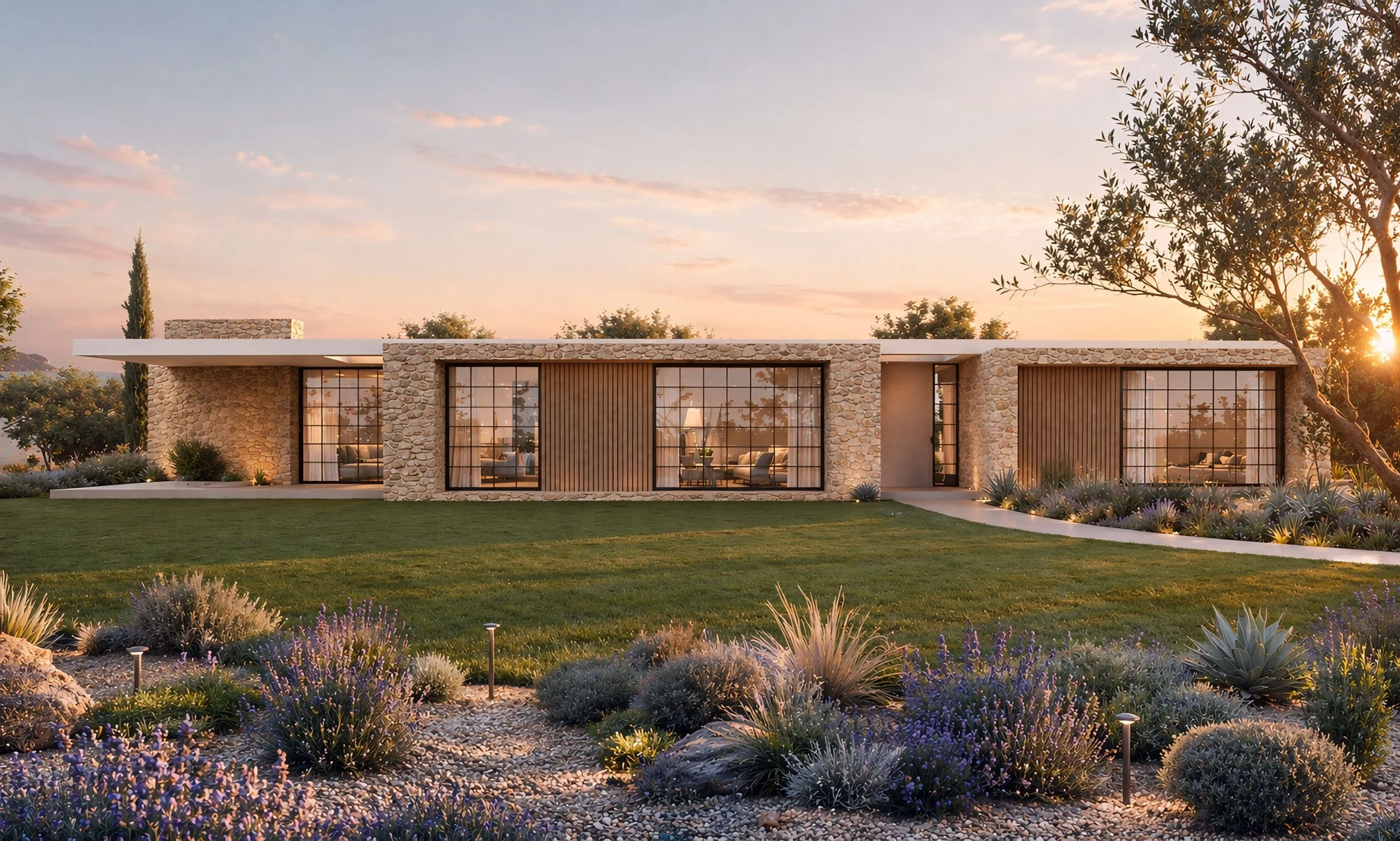 Villa BY 12
Type de projet: Construction neuves 
Localisation: Vence 
Surface: 250 m2 
Terrain: 2600 m2