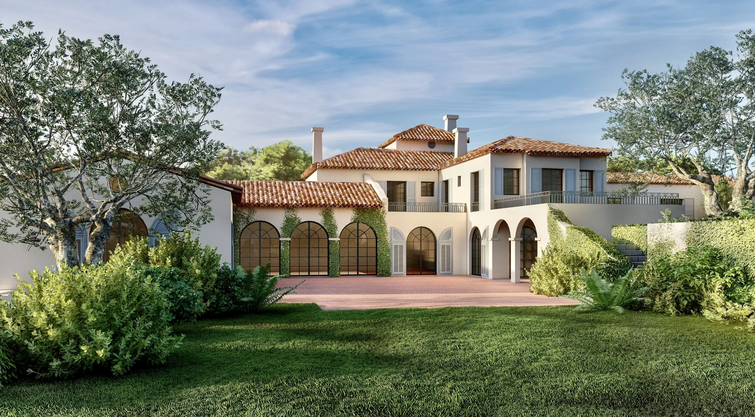 Bastide BY 06
Type de projet: Rénovation
Localisation: Mougins 
Surface: 750 m2 
Terrain: 100 acres