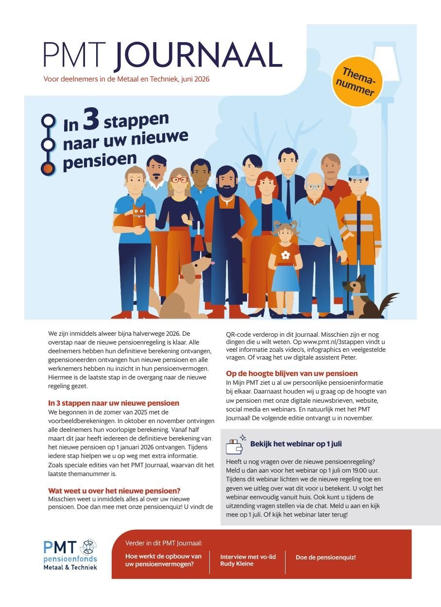 PMT Journaal 2026 — editie deelnemers · magazineopmaak