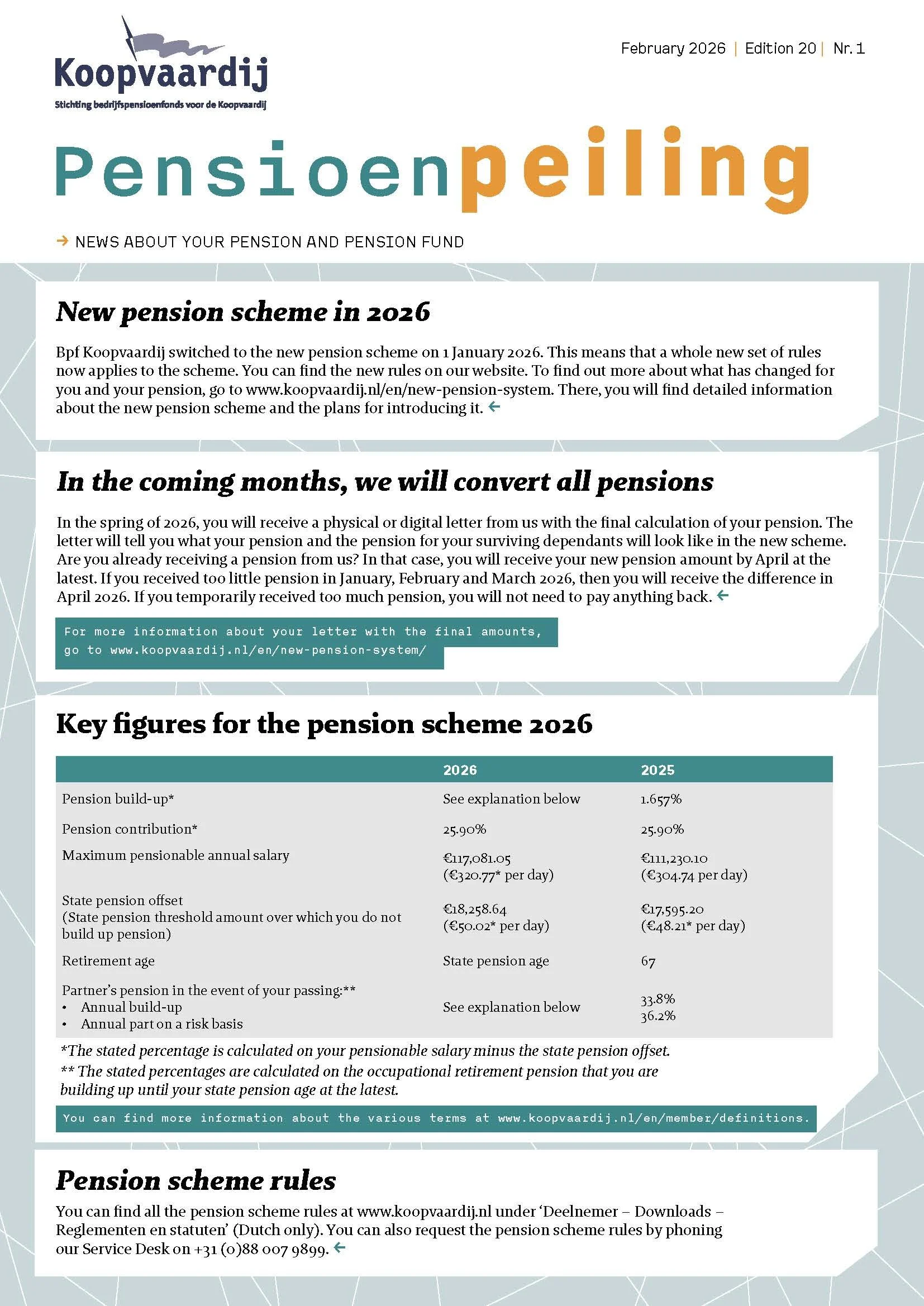 Koopvaardij - pensioenpeiling flyer (ENG)