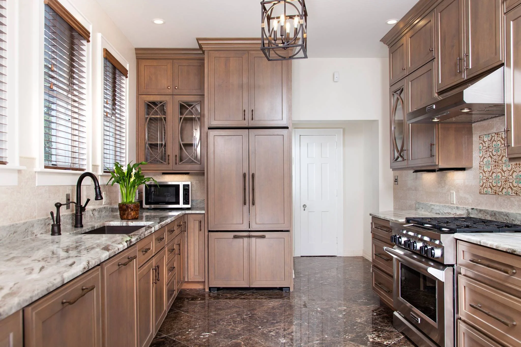 Interior view of the Marshall University President’s House historic renovation project in Huntington, West Virginia.