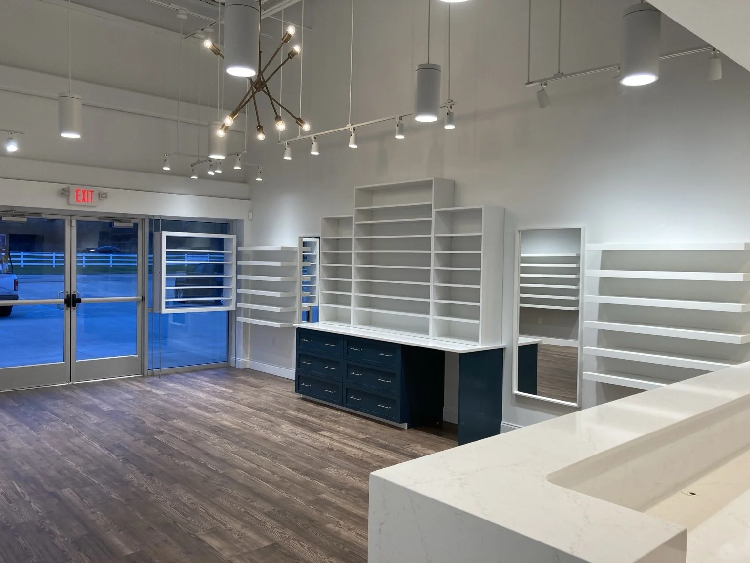 Retail Wall Display - Parnell Family Eye Care