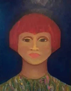 Lit / Encendida, oil on canvas panel, 14x11
