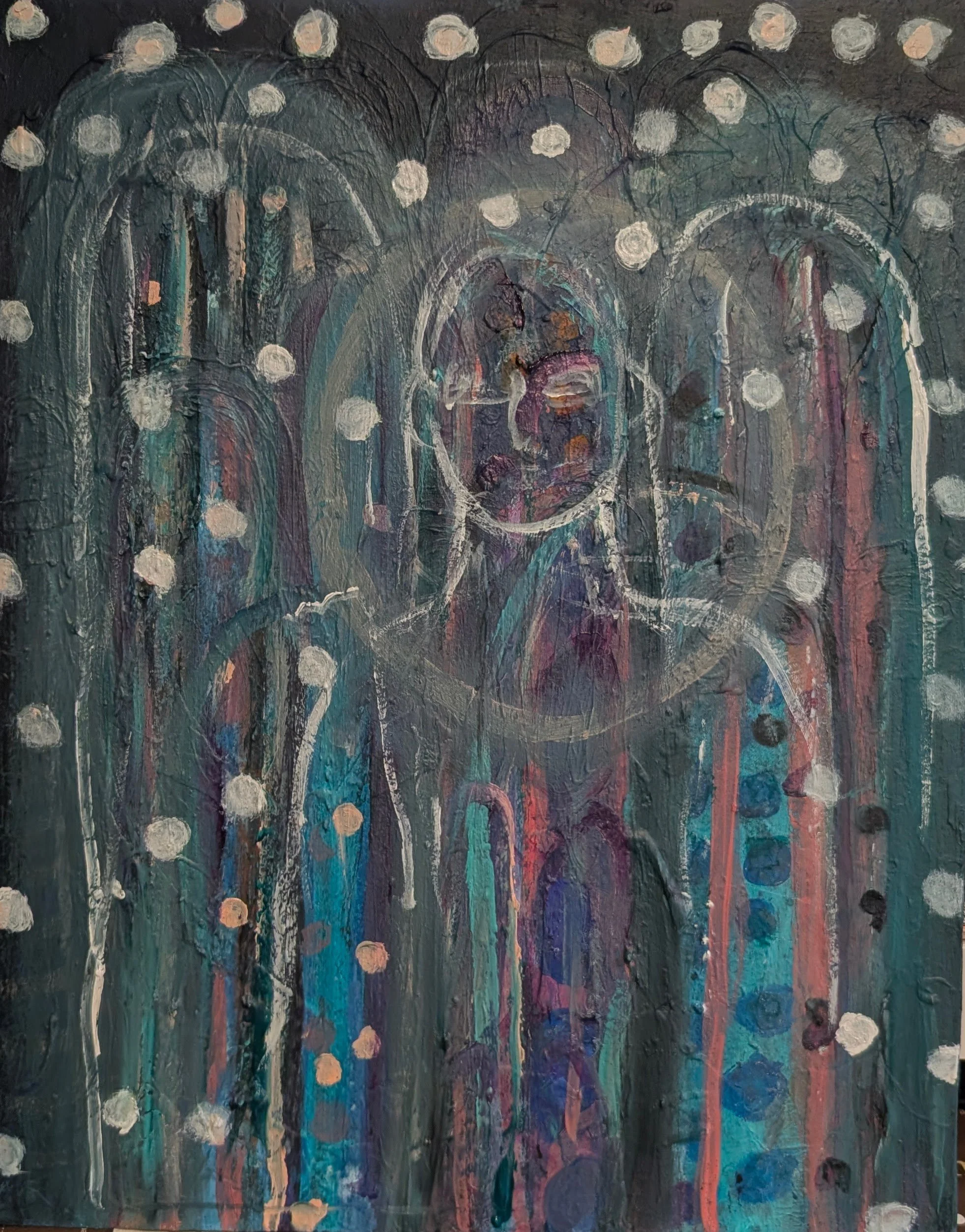 Untitled, acrylic on canvas, 16x20, 2026
