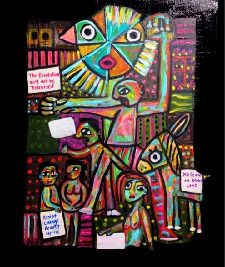 The Revolution Will Not Be Televised, 16x20