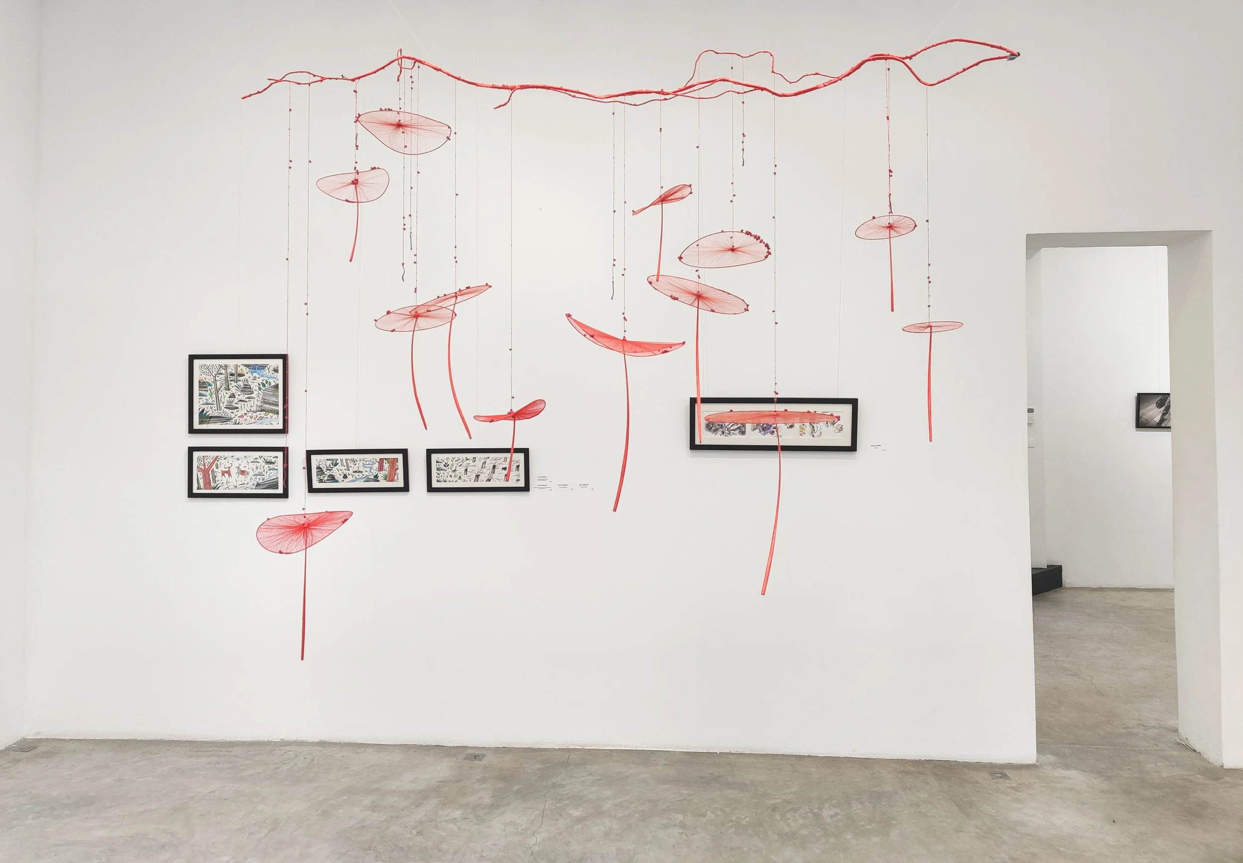 Vue d'exposition au Salon des Beaux-arts 2020