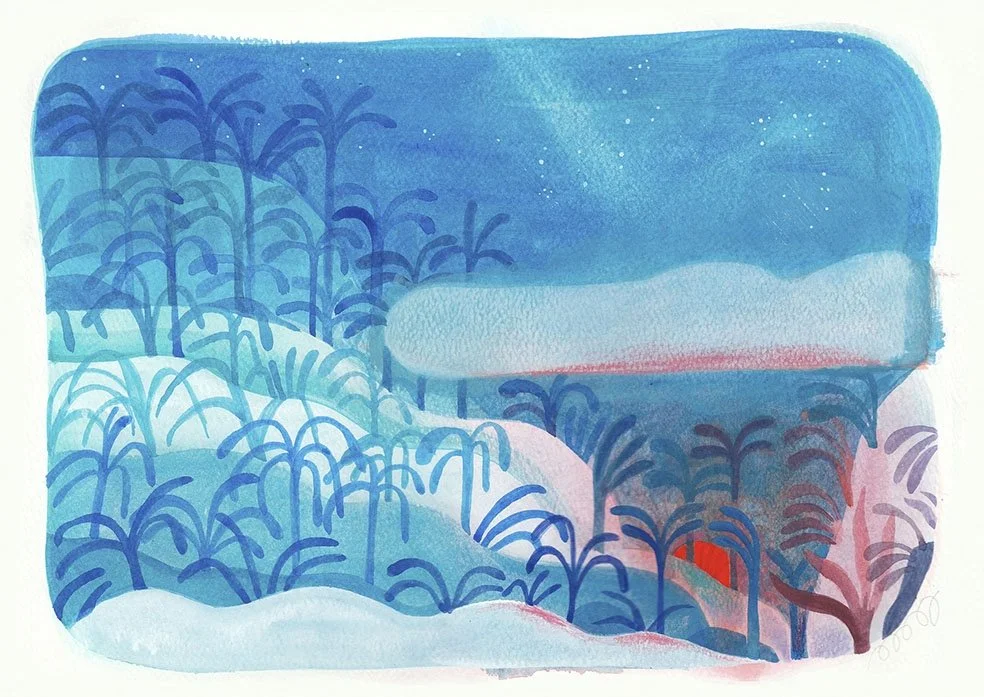 "Crépuscule rouge"