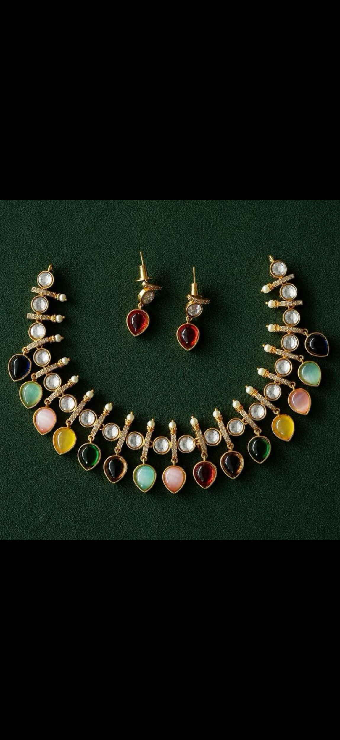 Multi KUNDAN Necklace set
