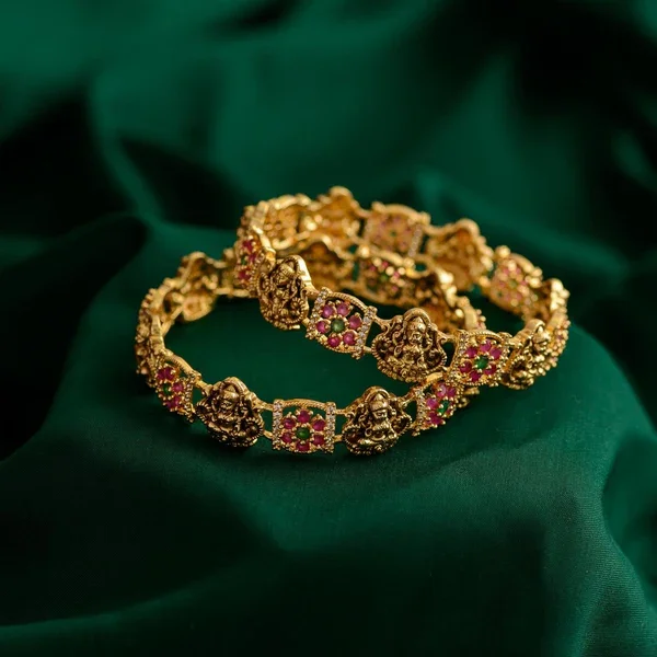 Antique Bangle - 2pcs