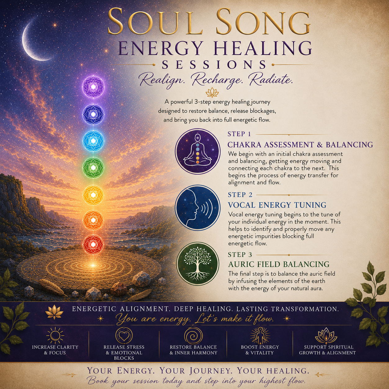 ✨️Soul Song Energy Healing Session✨️