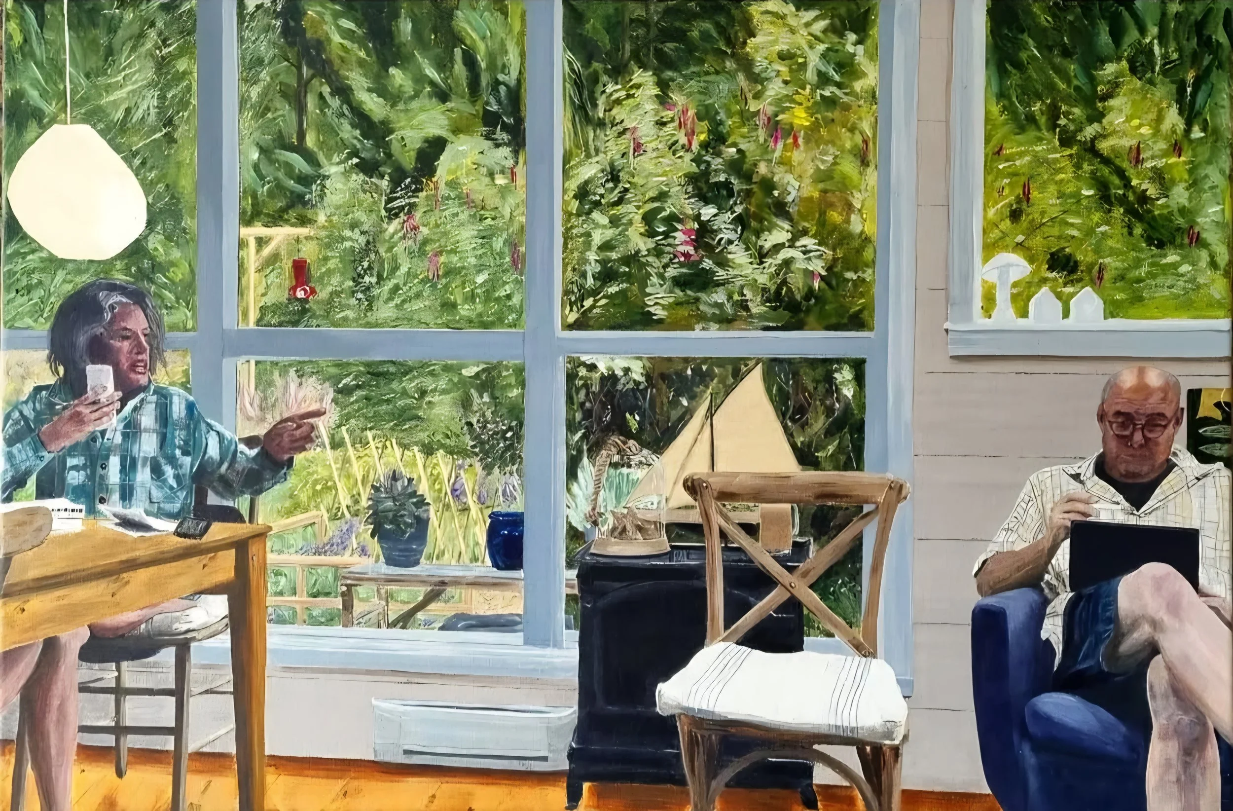 Paul & Basia at home in Vancouver