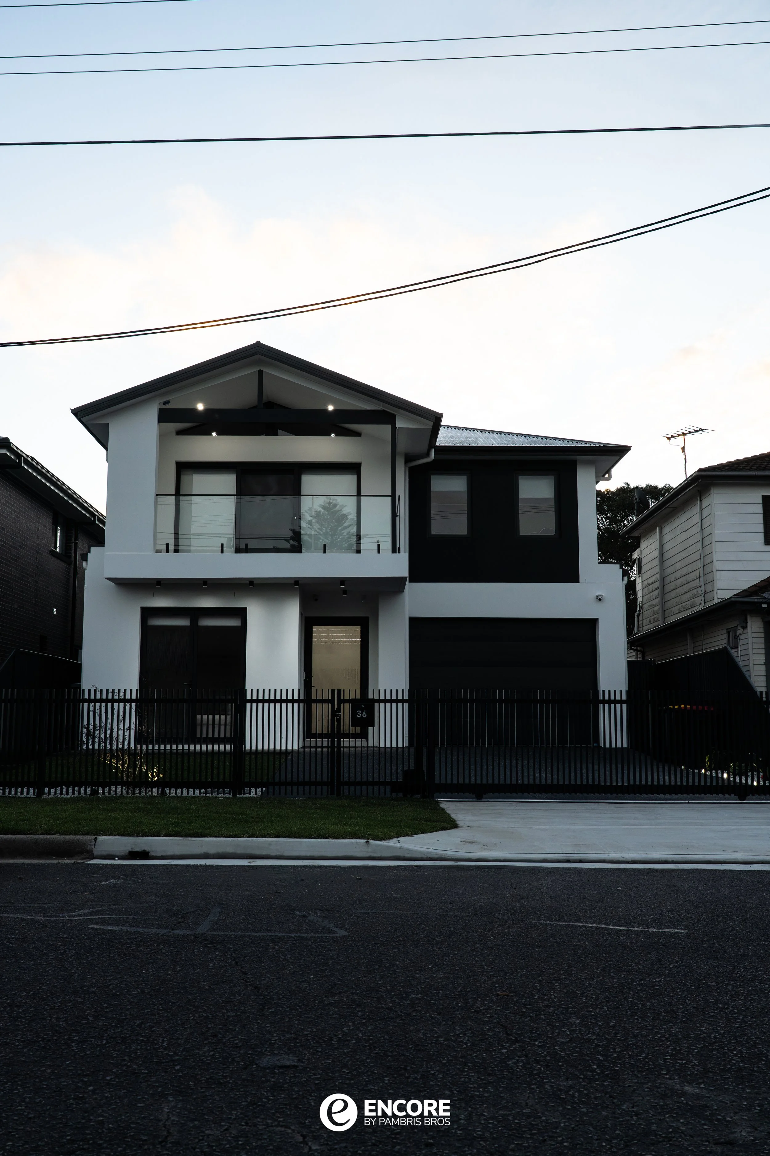 Image of home from road