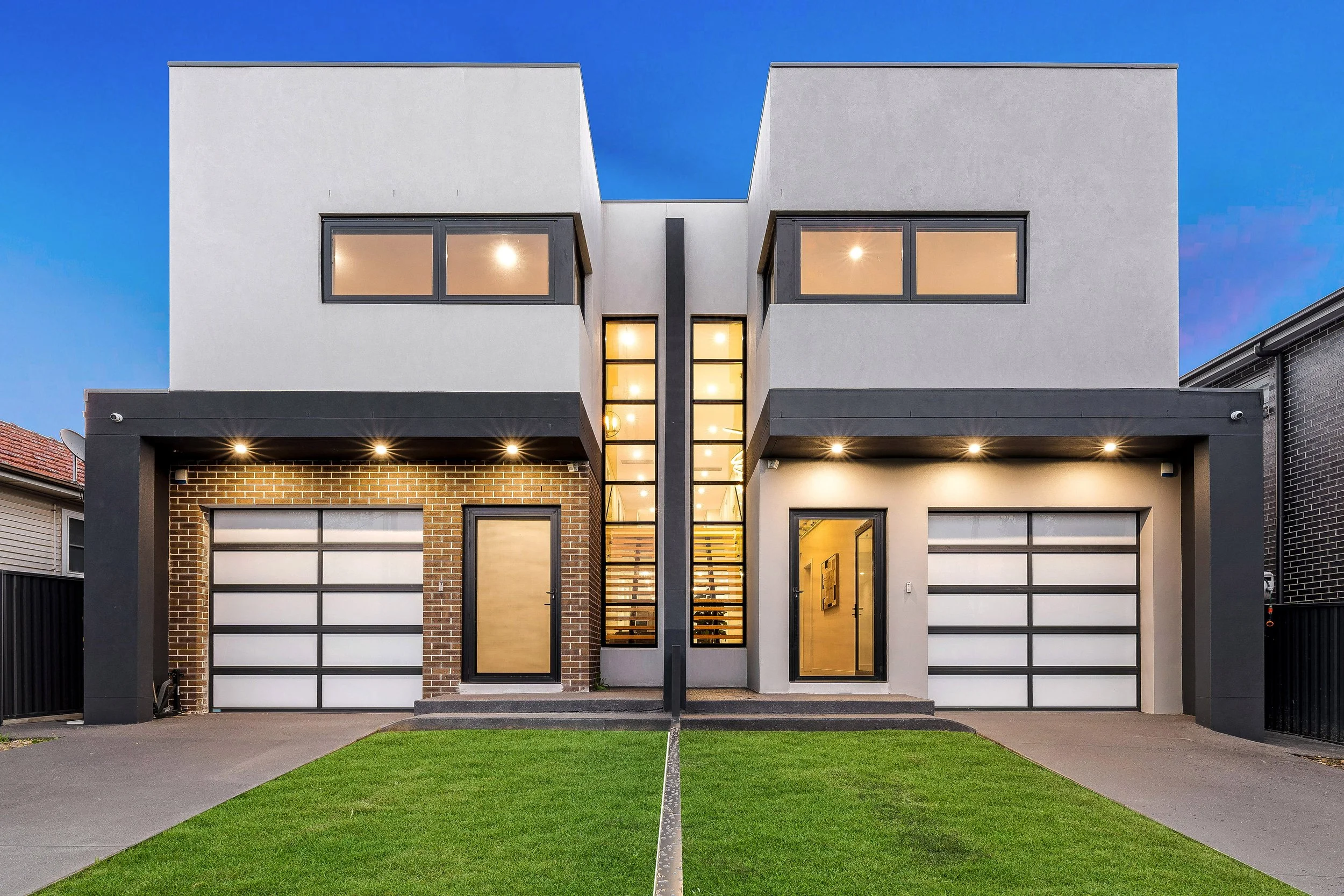 Image of duplex frontage