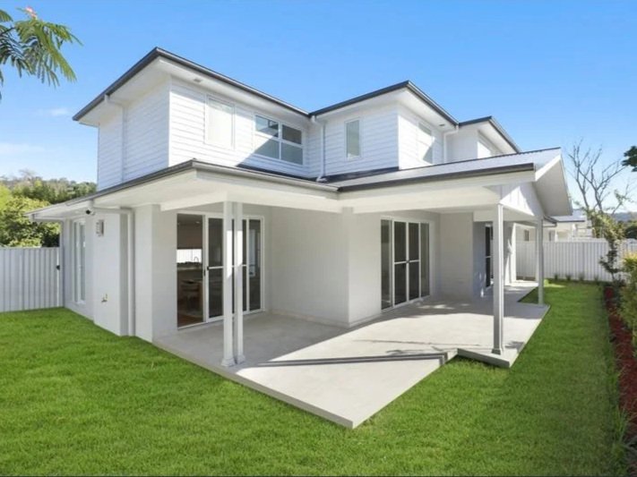 Image of home from backyard