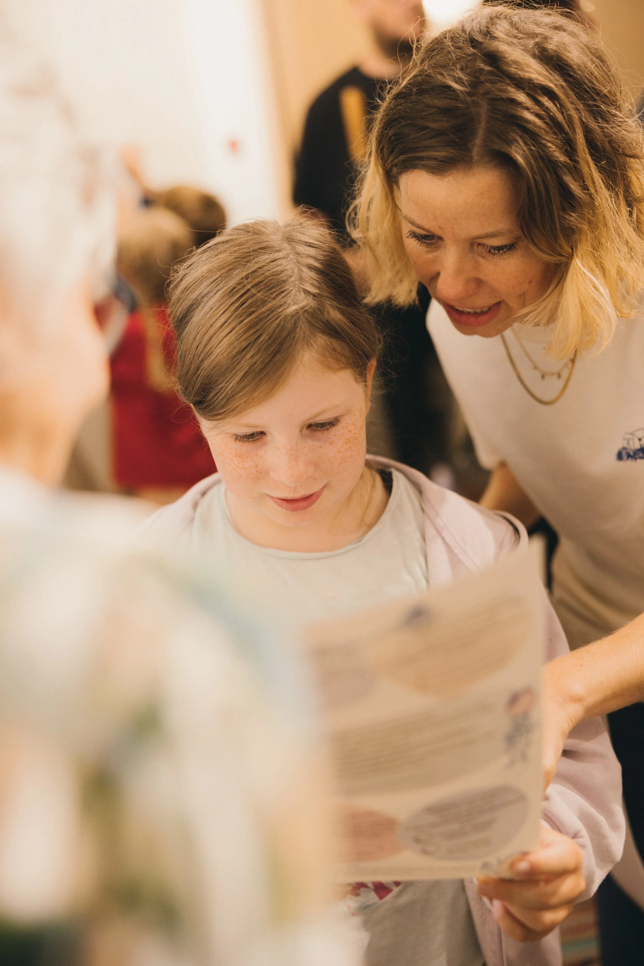 Für die kleinen Besucher:innen gab es bei der Eröffnungsfeier der Alten Schule in Bühl eine Rallye.