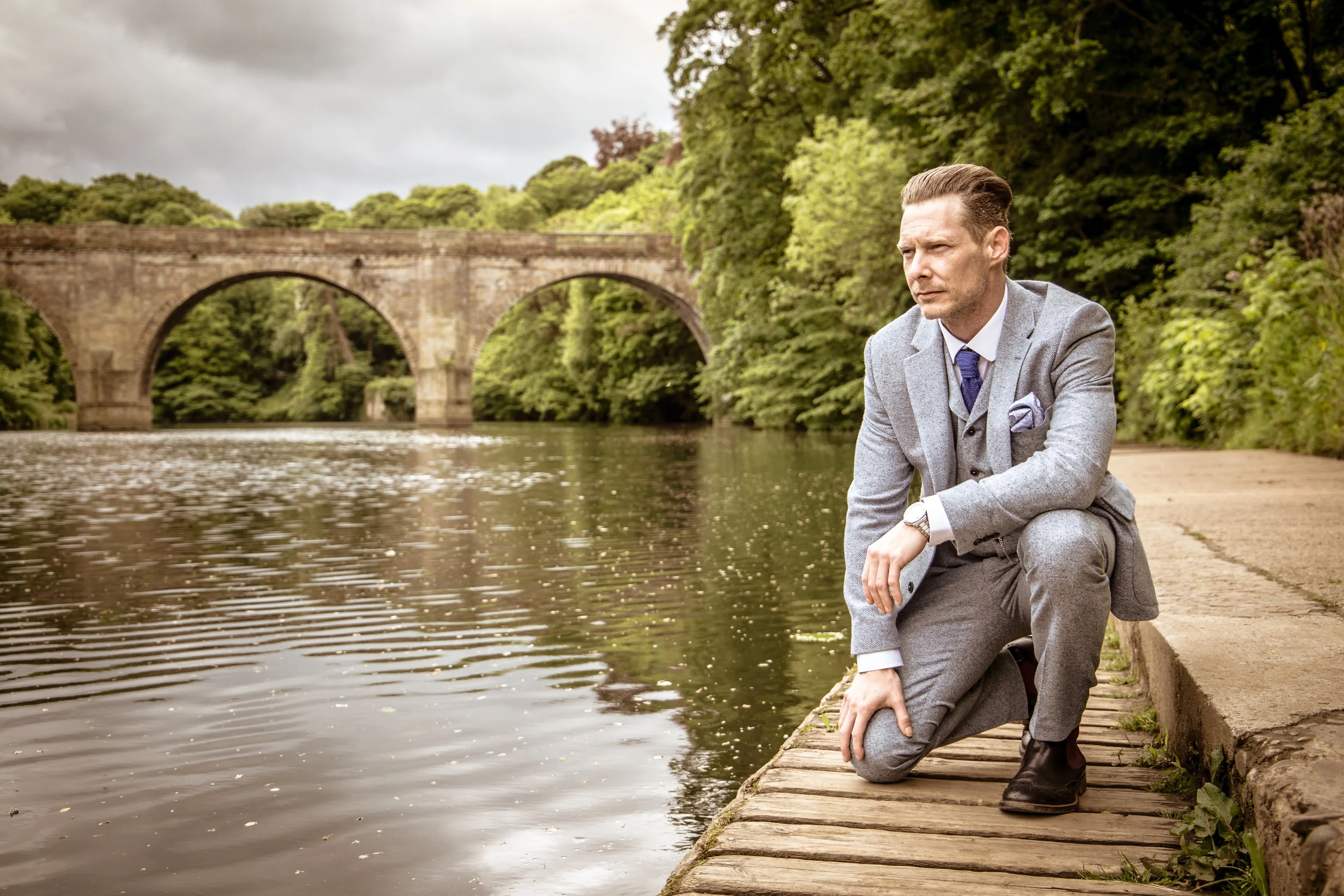 House of Gentlemen & Woven Suits photography shoot. Fashion & editorial in Durham city Centre with Alex Poole Media