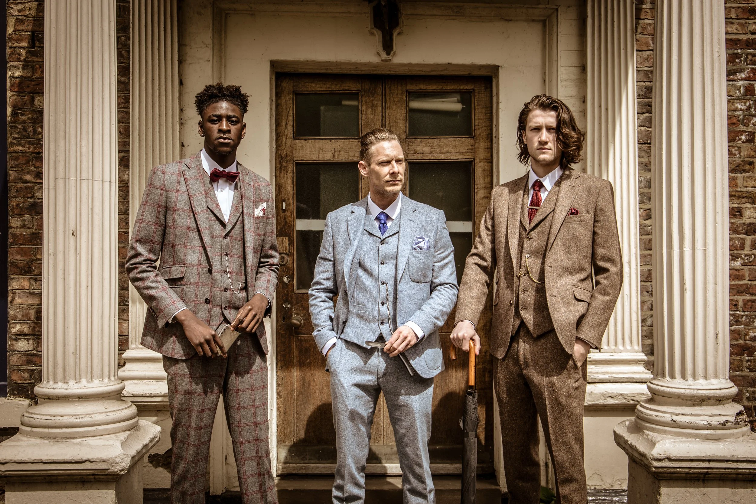 House of Gentlemen & Woven Suits photography shoot. Fashion & editorial in Durham city Centre with Alex Poole Media