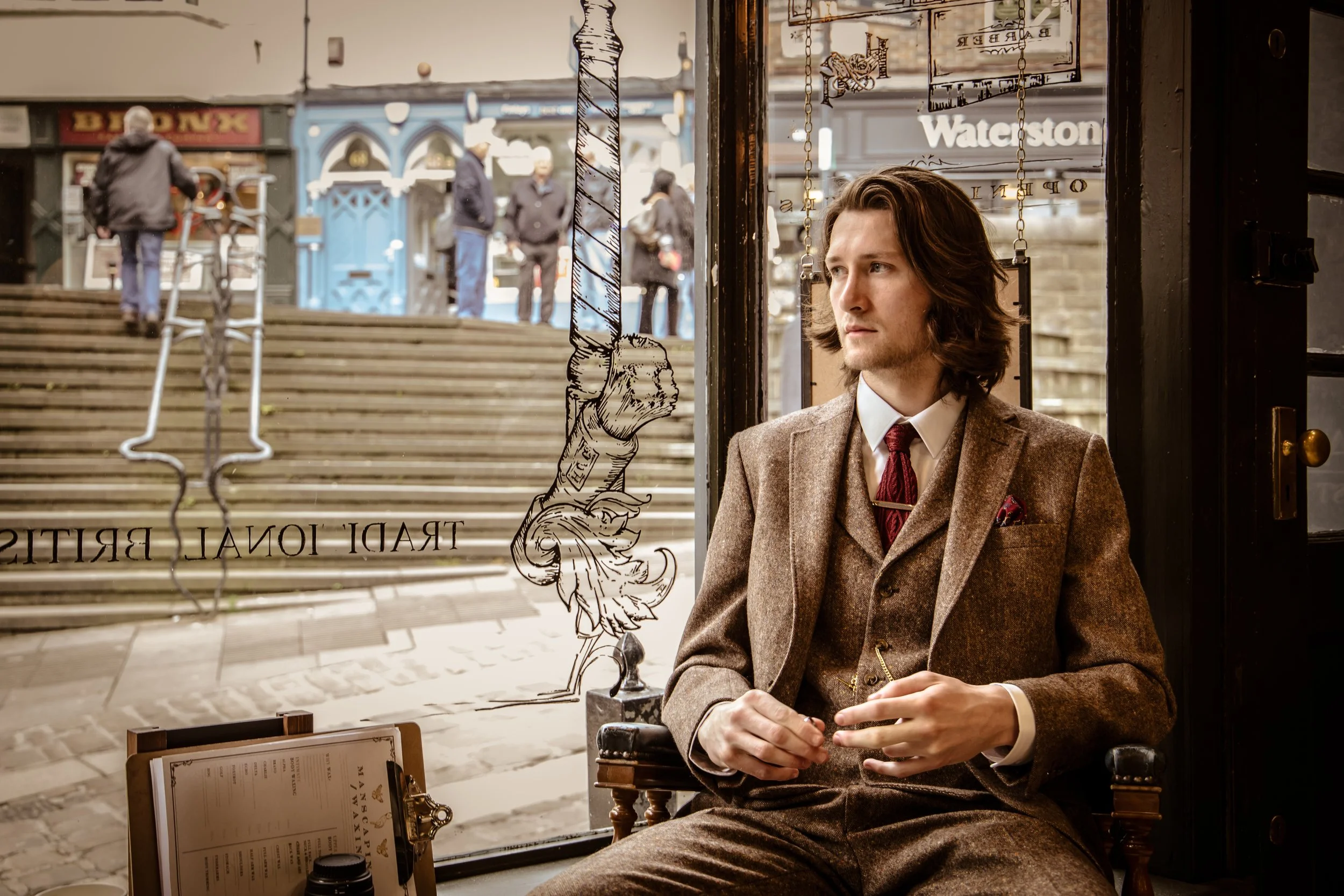 House of Gentlemen & Woven Suits photography shoot. Fashion & editorial in Durham city Centre with Alex Poole Media